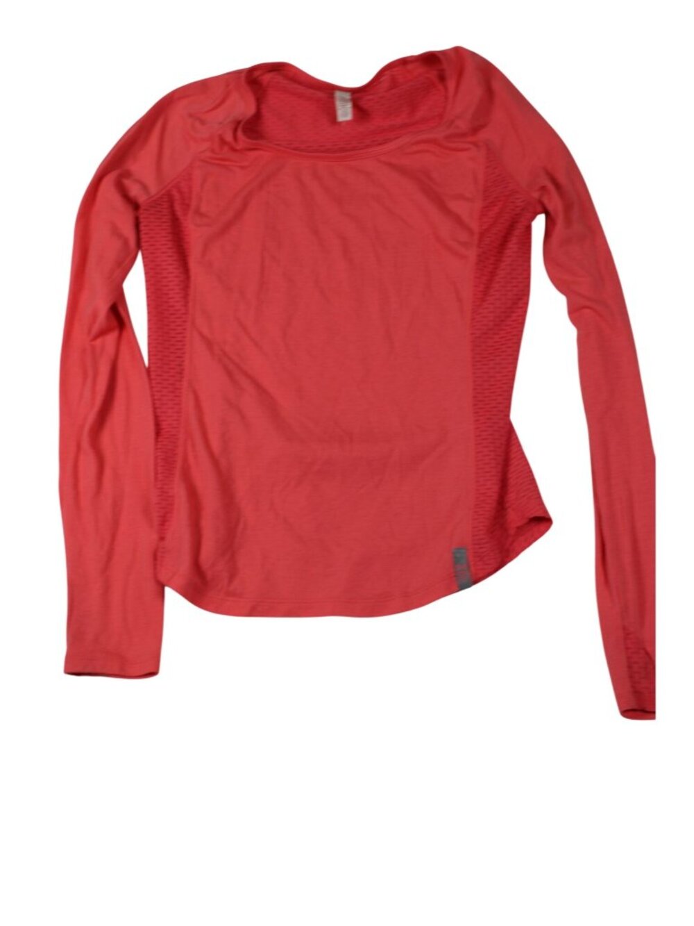 Under Armour HeatGear Red Women’s Long Sleeve Semi-Fitted Shirt S